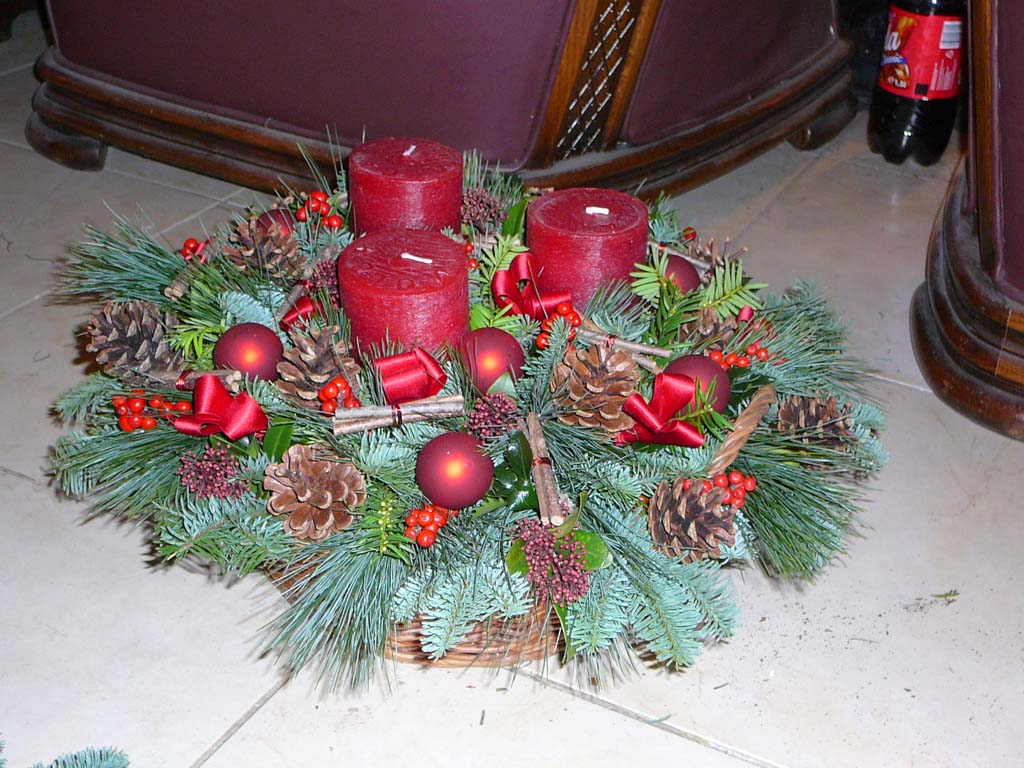 Kerstbloemstuk 06