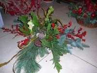 Kerstbloemstuk 07